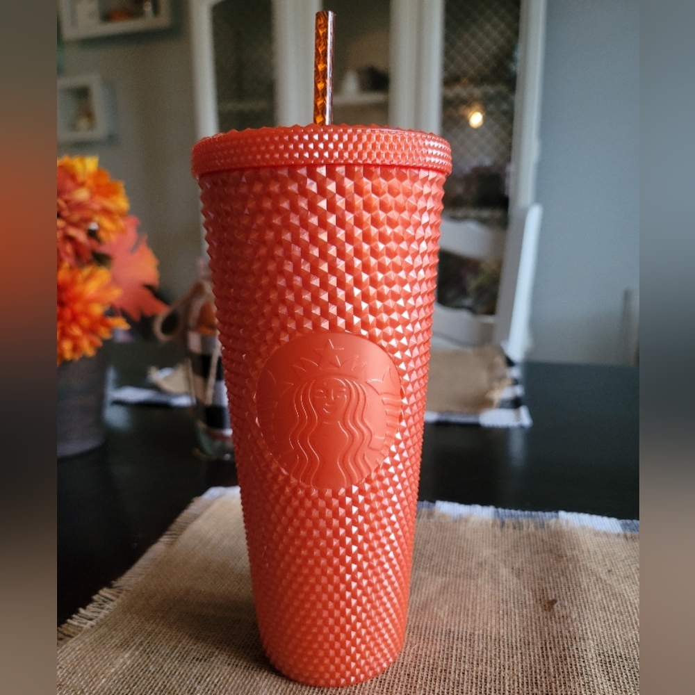 Starbucks Coral Studded Tumbler